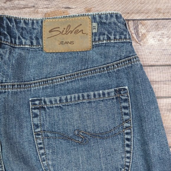 Silver Jeans Size 31 Distressed Denim Jean Skirt - Picture 7 of 7